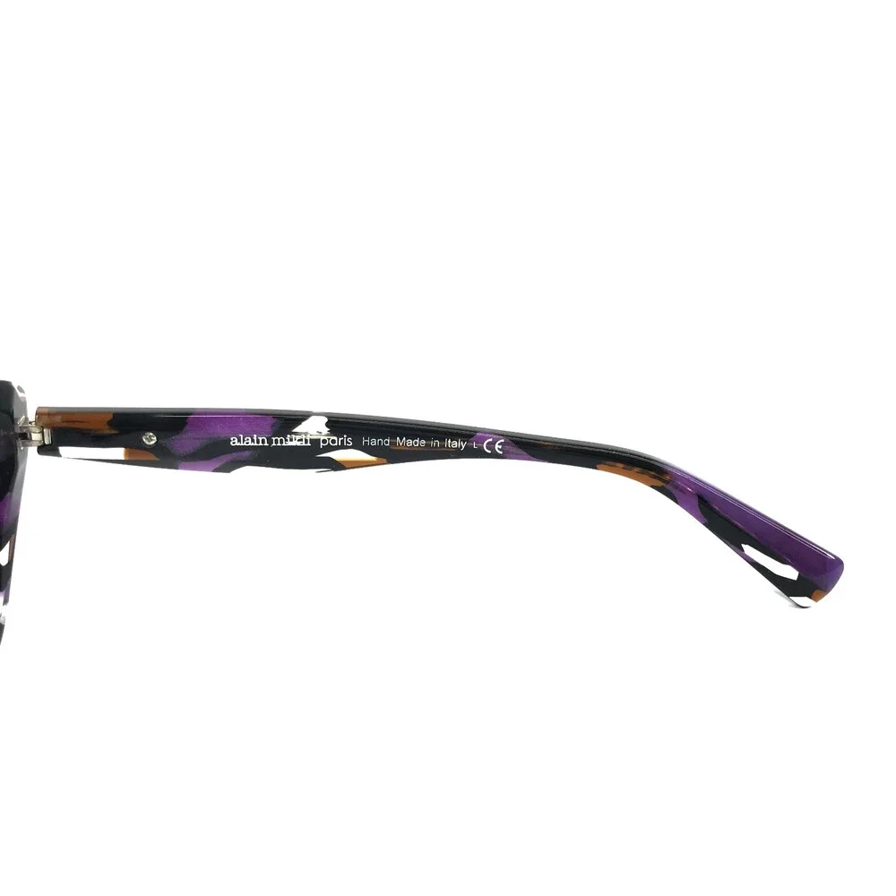 Alain Mikli Eyeglasses Frames Cataline A03117 005 Purple Stained Glass 55-15-140